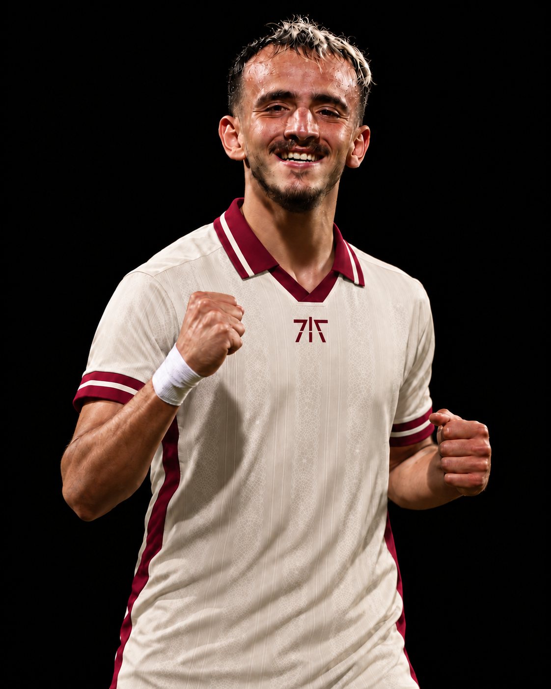 Karam Abu Shaban - Midfielder, cream kit